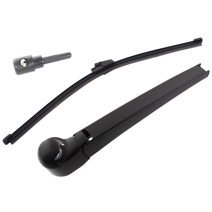 Conjunto de limpiaparabrisas trasero - MODECAR - 2 piezas - 345 mm - Boquilla pulverizadora