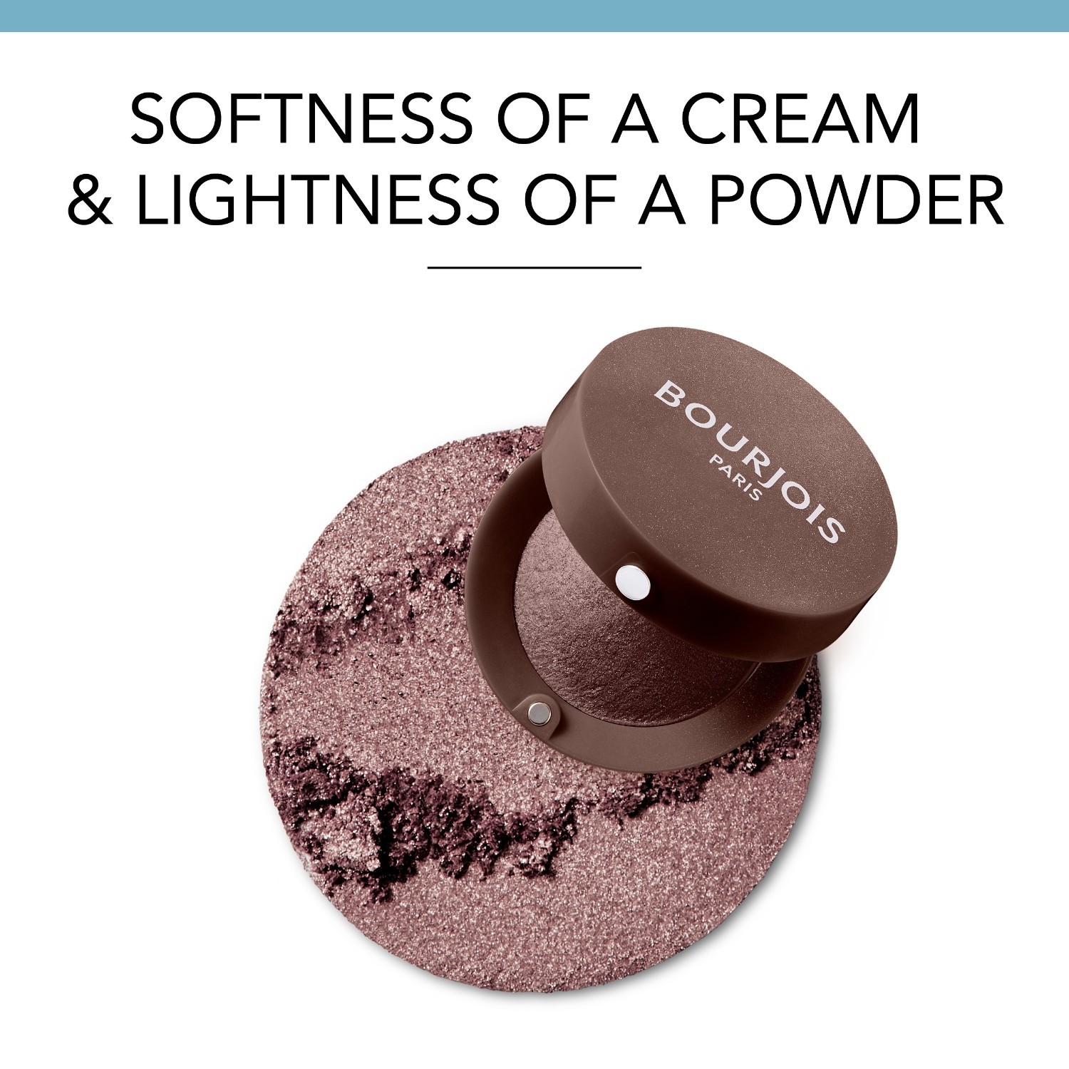 Bourjois acu ēnas, mazs apaļš trauciņš, 2-in-1 acu ēnas – 1,2 g