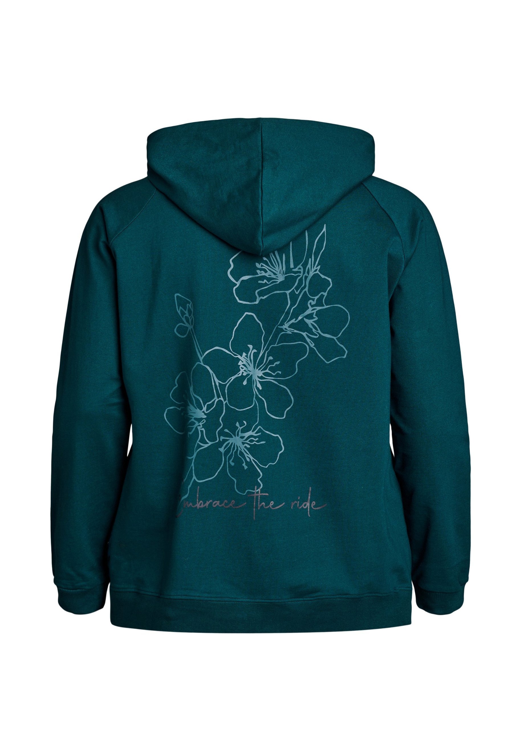 Zizzi Zip-up sweatshirt - June bug