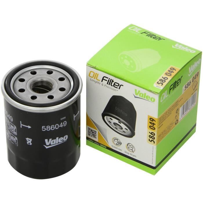 Filtre à huile - VALEO - 586049 - FLT HUI NISS MICRA II 1.0I 16V / 1.2 12V