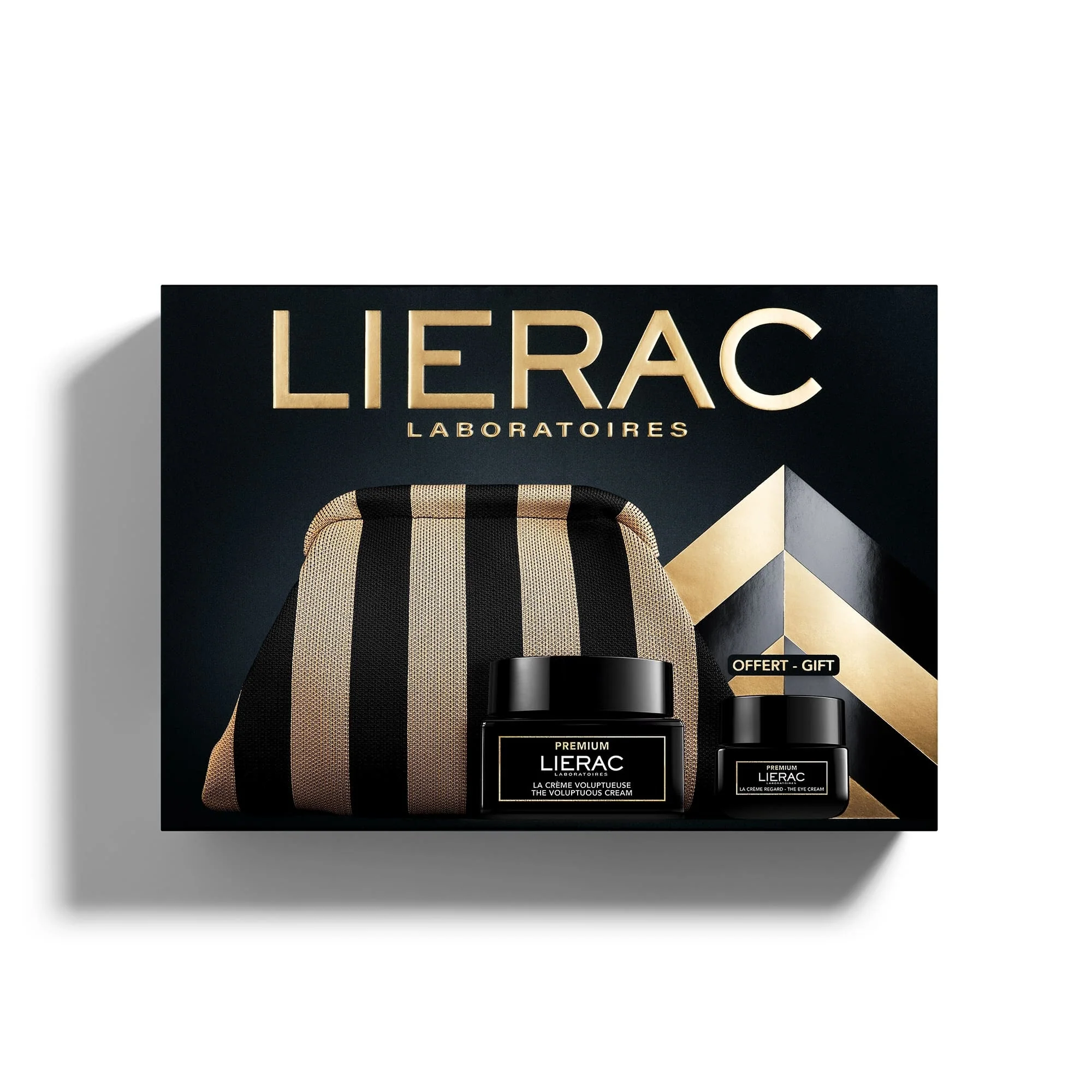 Premium Coffret Natale Crema Volupteuse + Premium Occhi + Pouch - Cofanetto Antirughe, Tratt.viso 24 ore antirughe