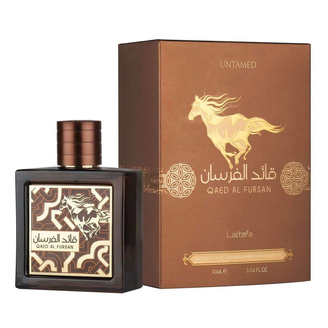 Lattafa parfumska voda Qaed Al Fursan Untamed – 90 ml
