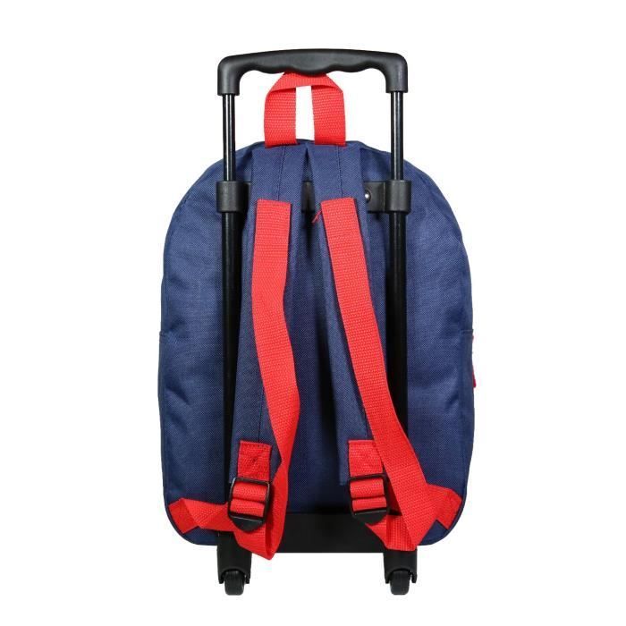 Mochila com Rodinhas Marvel Avengers Bagtrotter - 31 cm - Vermelha - Multicolorida