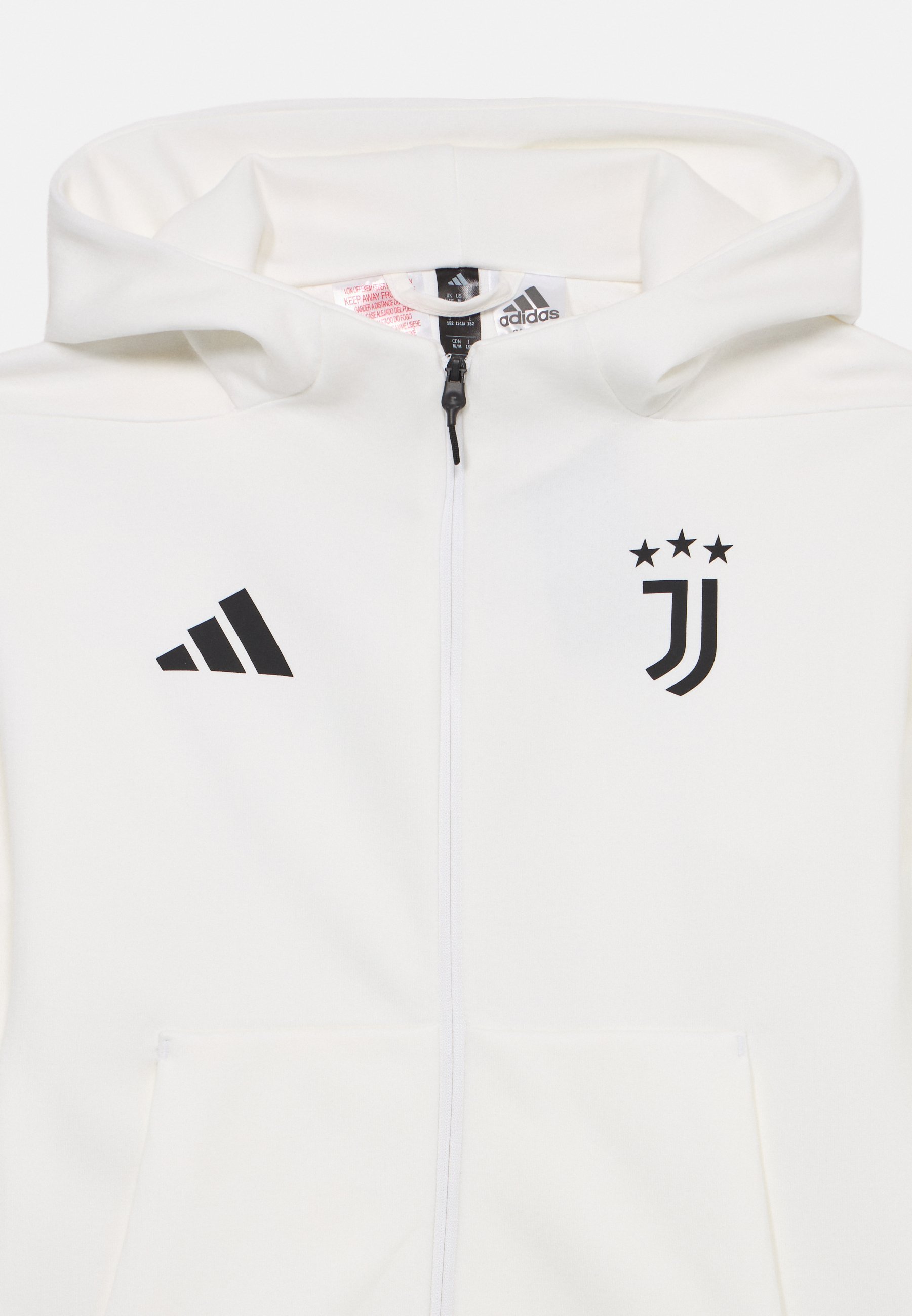 adidas Performance JUVENTUS TURIN ZNE KIDS ANTHEM JACKET UNISEX - Trainingsjack - wit