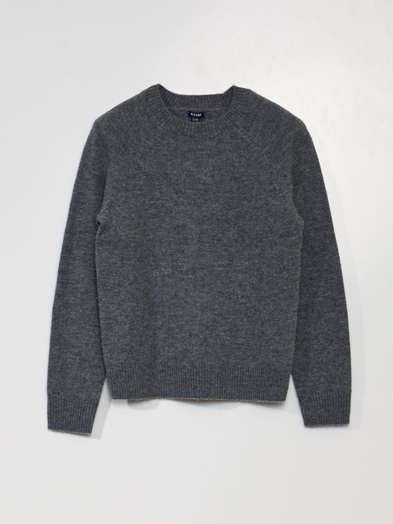 Jersey de lana - GRIS