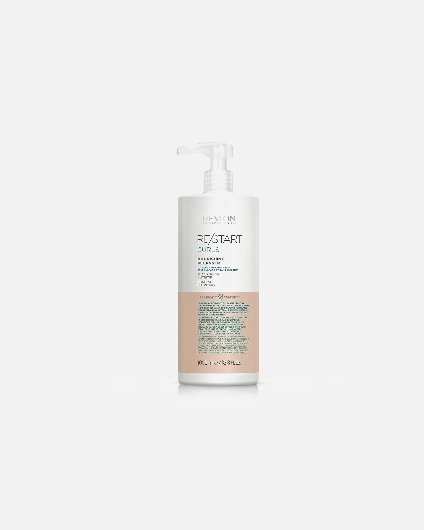Revlon Professional Restart Curls šampon za kosu, hranjivi šampon za čišćenje - 250 ml