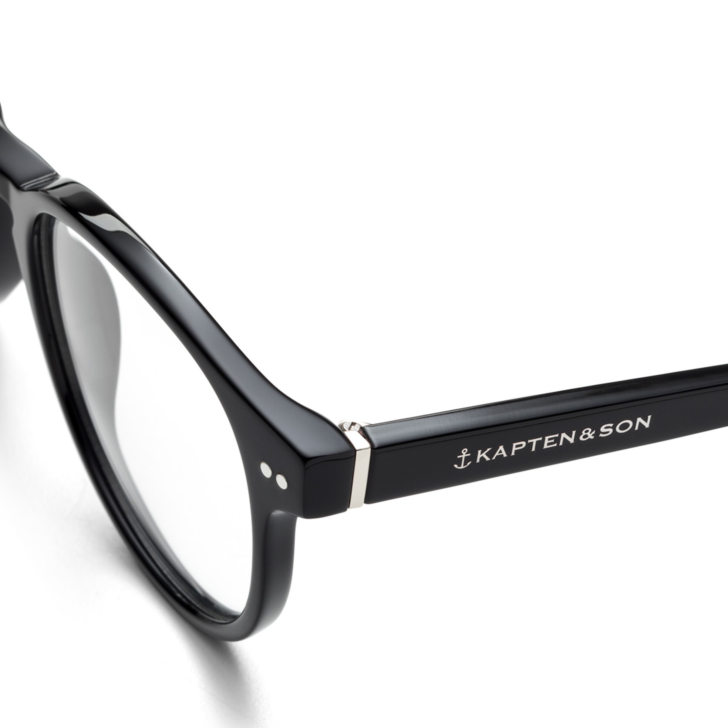 Lunettes de soleil Marais Small Shine noires avec verres correcteurs