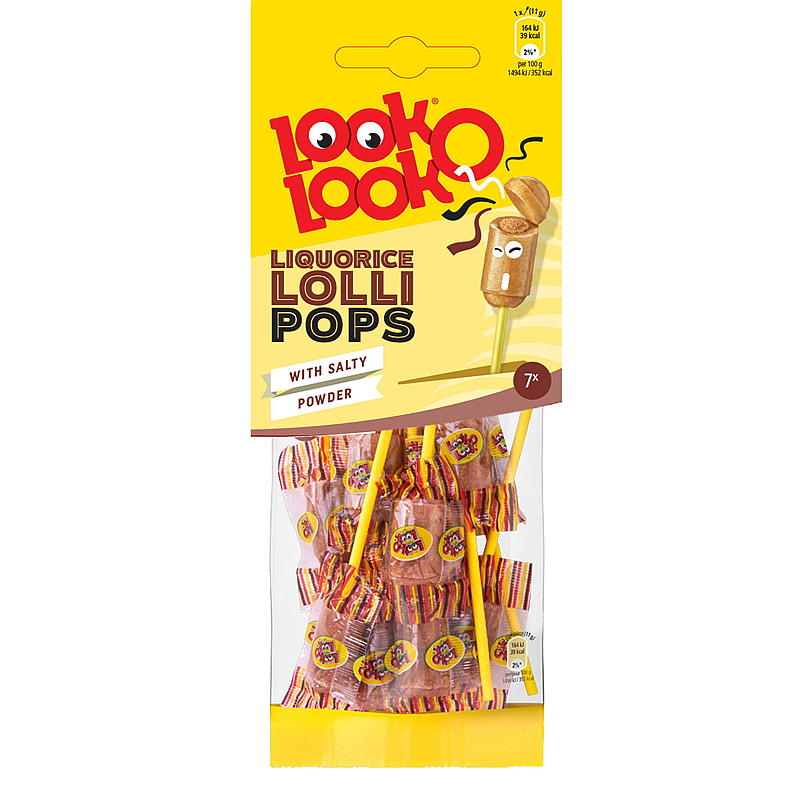 Look o Look -tikkarit 70 g lakritsia Look O Look