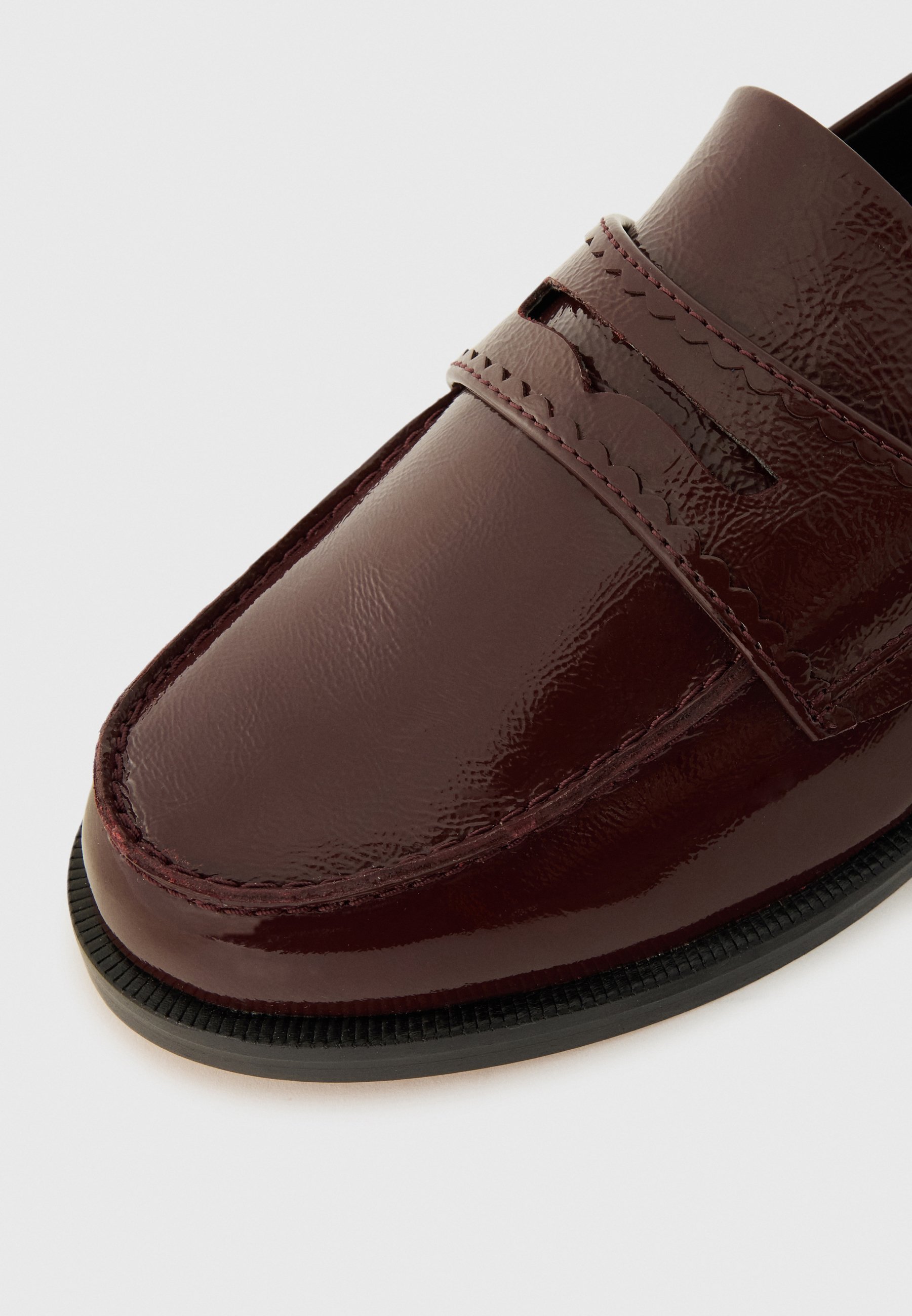 Clarks STRAVEN EDGE - Instappers - bordeauxrood