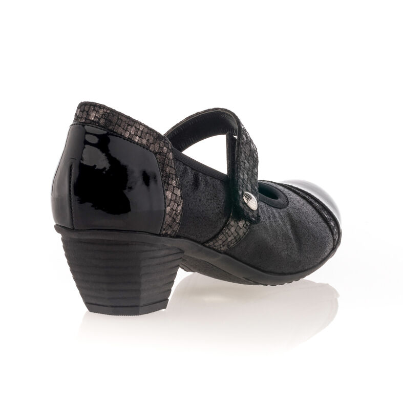 Zapatos cómodos para mujer, color negro.