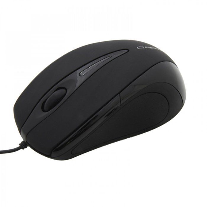 Mouse USB ESPERANZA EM102K para PC - Preto - Roda de rolagem - 800 dpi