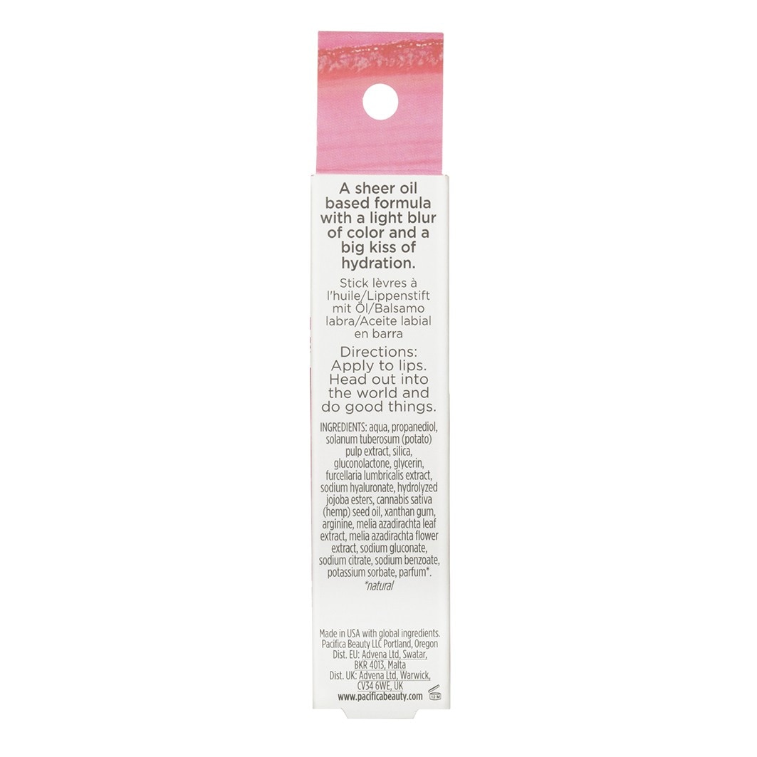 Huile à lèvres en stick lumineux Pacifica Lip Oil - 4 g