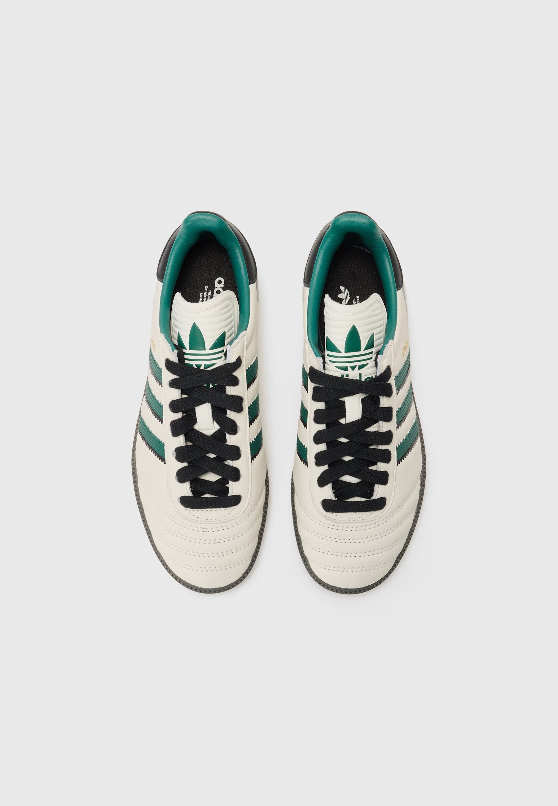 adidas Originals SAMBA UNISEX - Joggesko - core white/collegiate green/carbon