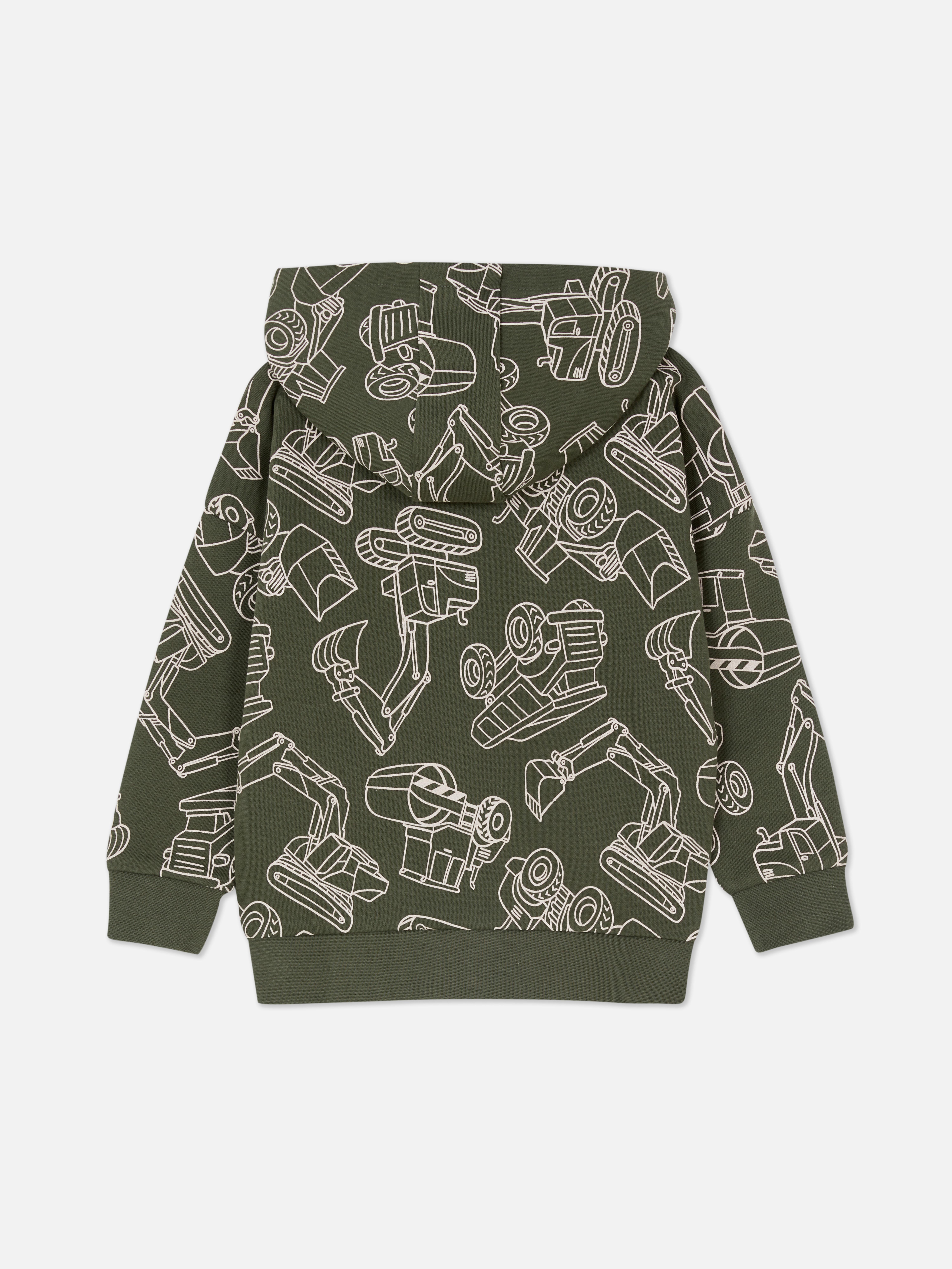 Passender Kapuzenpullover mit Reißverschluss und Print. Dieser Kapuzenpullover mit Reißverschluss verkörpert lässigen Stil vom Feinsten.