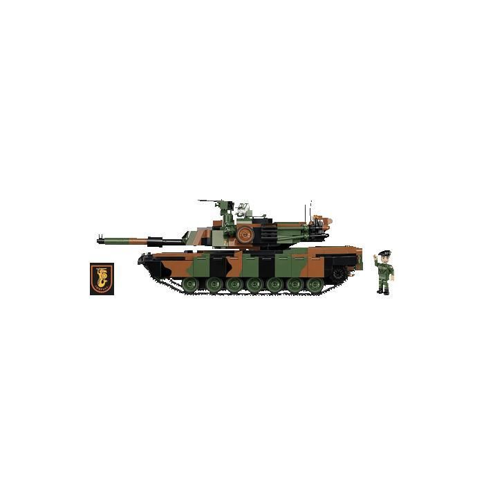 Jeu de construction - COBI - M1A2 SEPv3 ABRAMS - Camouflage - Poids 1,27 kg - Couleur camouflage