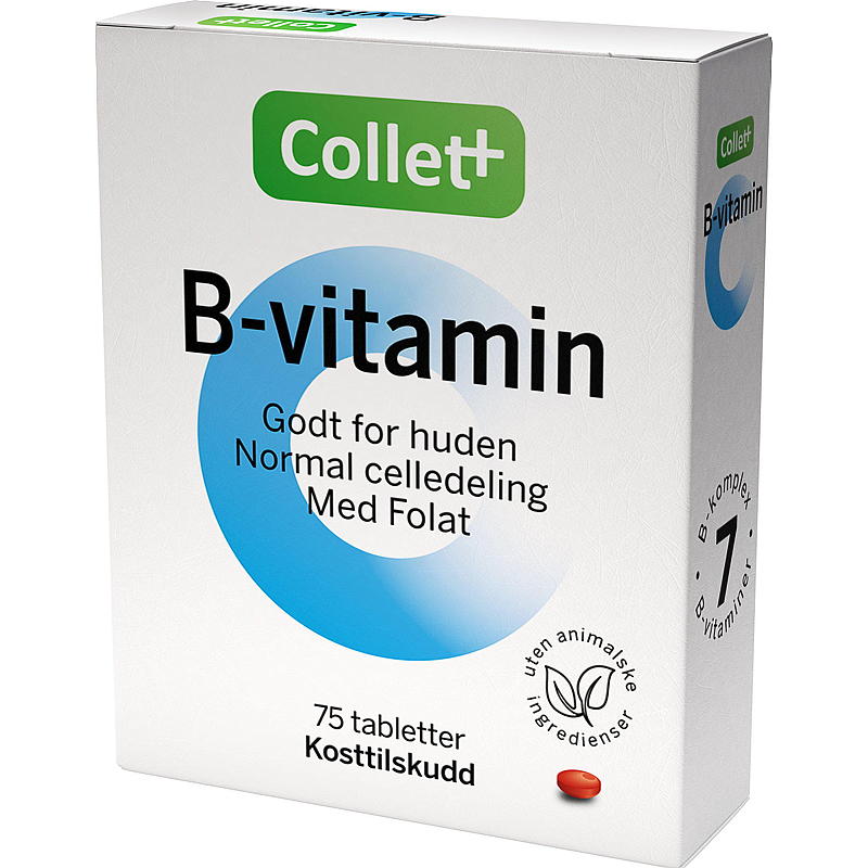 Collett B-vitamiini 75 kpl Collett