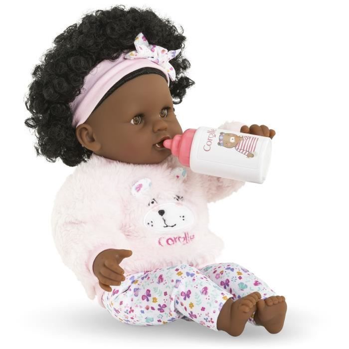 Vauvanukke - Corolle - Caroline Cuddle Baby - 30 cm - Pehmeä vartalo - Sisältää lisävarusteita