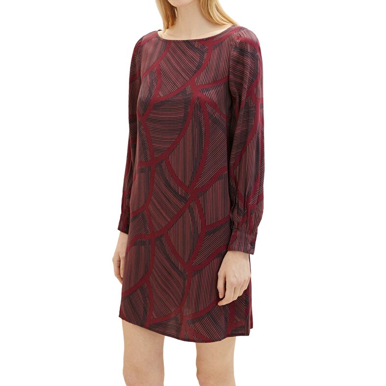  Abito bordeaux da donna