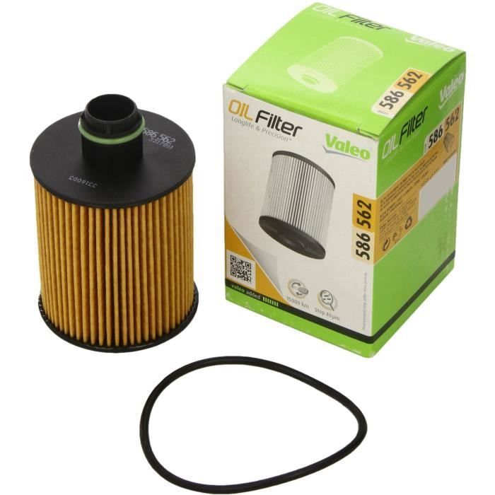 Filtro de aceite - VALEO - 586562 - FLT HUI FIAT PUNTO 1.3 / CROMA 1.9