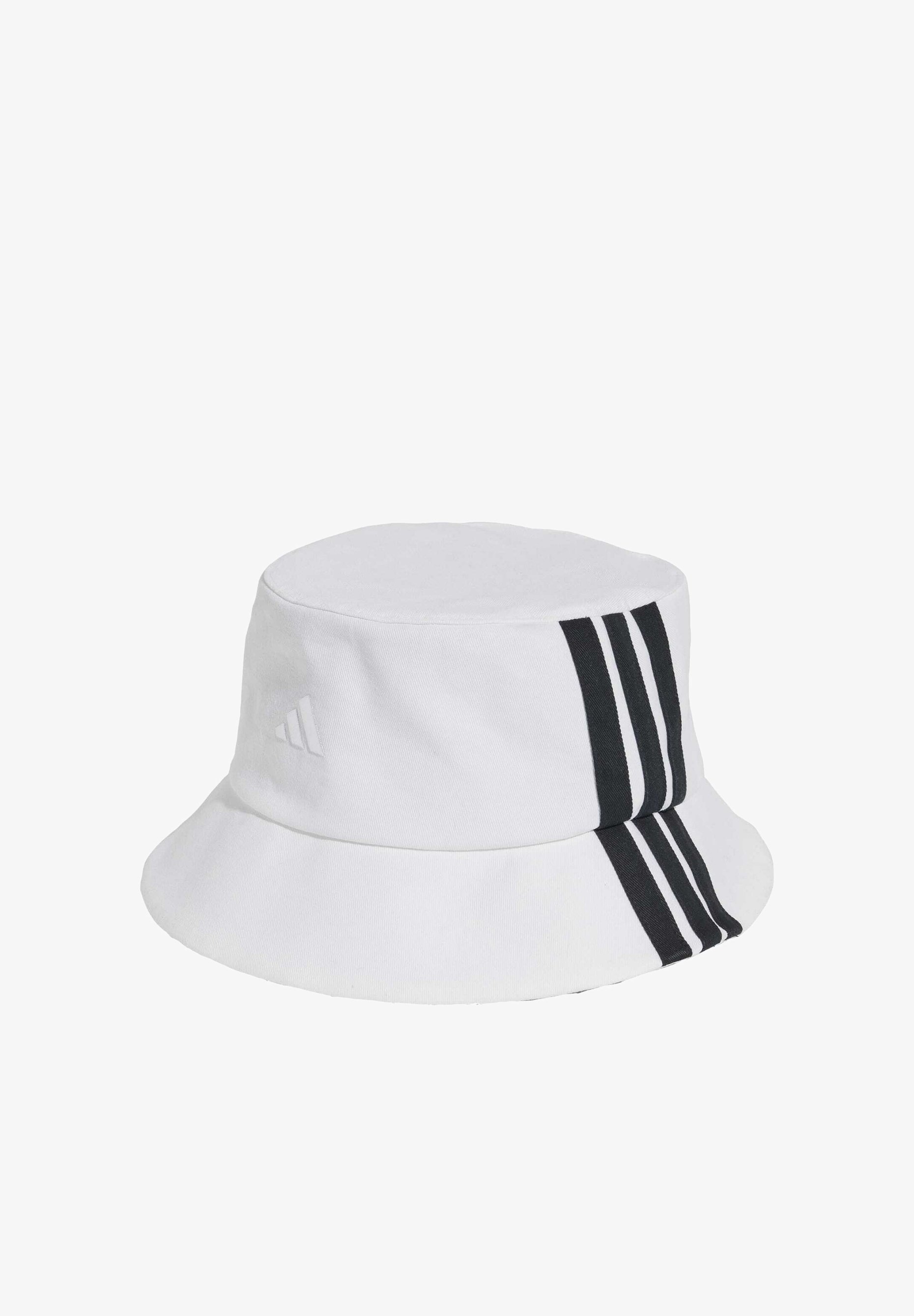 adidas Performance STRIPES BUCKET - Șapcă - alb negru