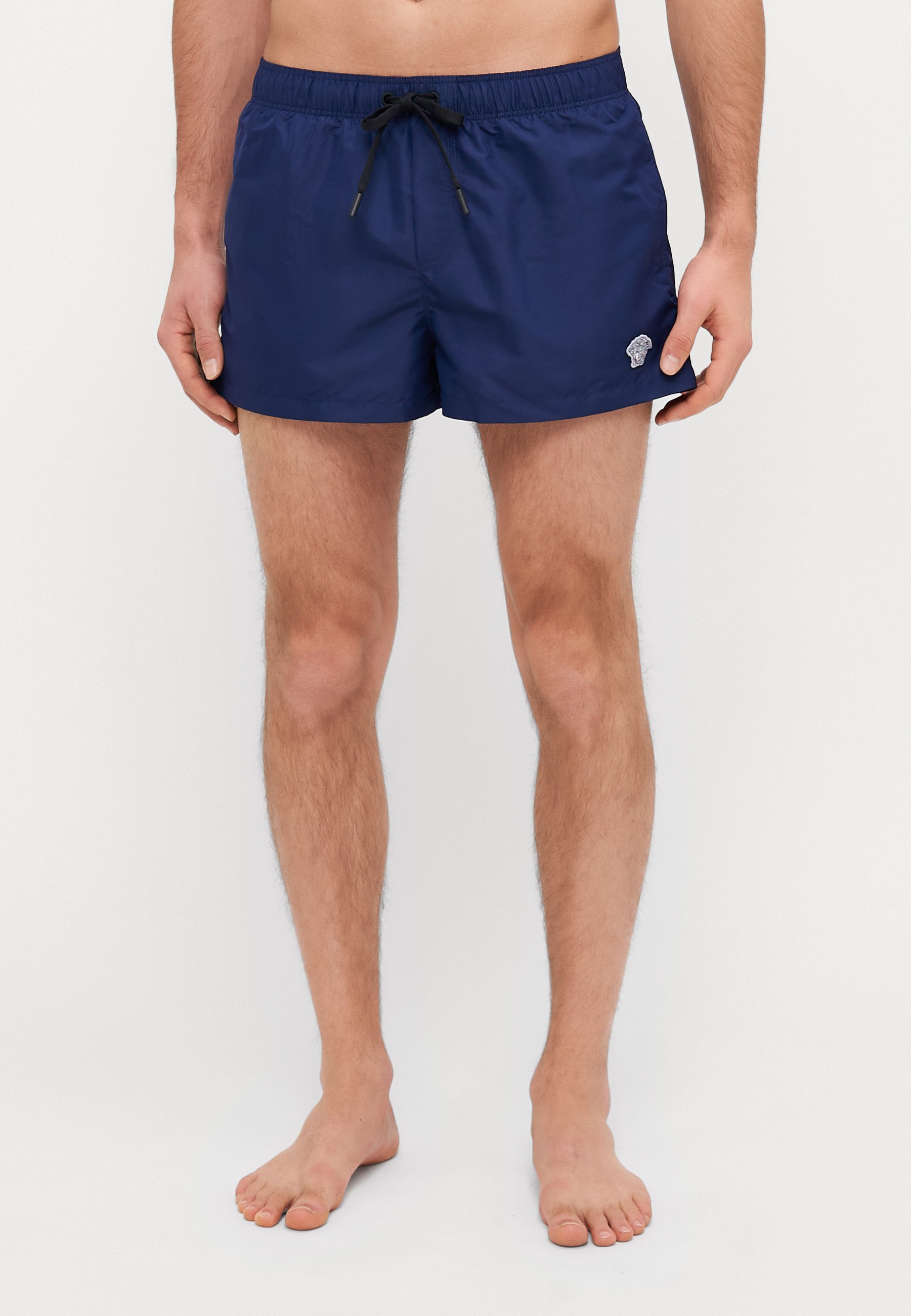 Pantaloncini da bagno Versace SWIM GOLFO MEDUSA PATCH - blu inchiostro