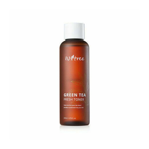Tónico facial refrescante de té verde Isntree 200 ml