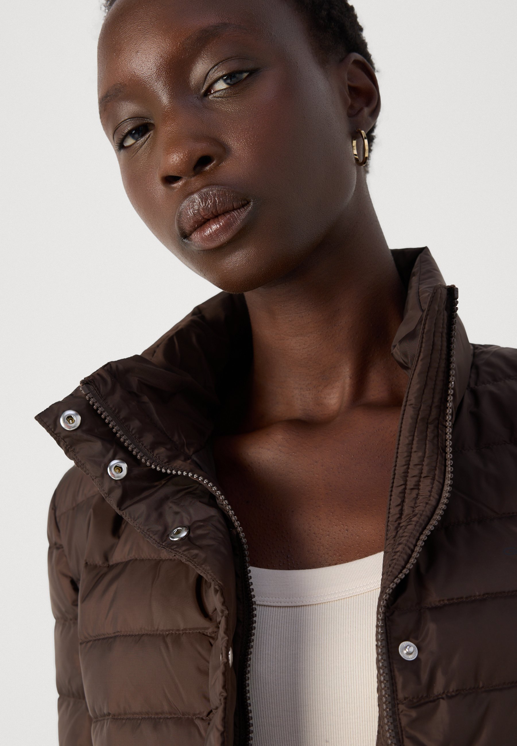 Doudoune GANT LIGHT - marron foncé