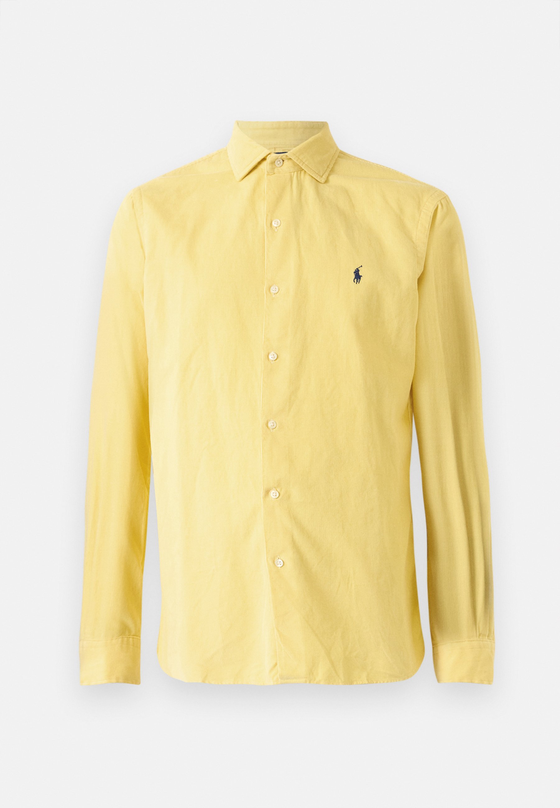 Polo Ralph Lauren sportshirt met lange mouwen - Shirt - maïsgeel