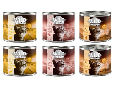 Wild Freedom Kitten 6 x 200g
