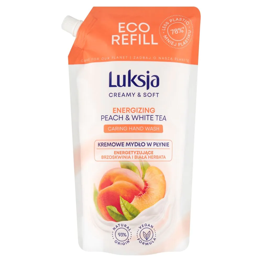 Luksja Mydło w płynie Peach Zap