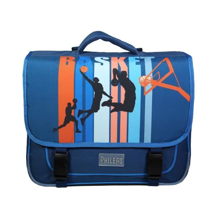 BAGTROTTER Schoolbag 38 cm Phileas Blue Basketball