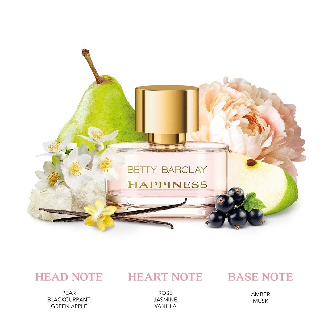 Betty Barclay tualetes ūdeņi Happiness - 50 ml