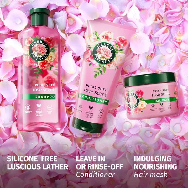 Herbal Essences Rose Soft Bundle med nærende maske
