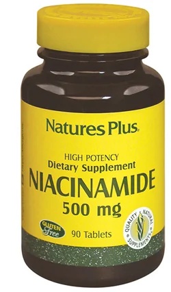 NATURES PLUS Niacinamide 500 mg 90 tabletten