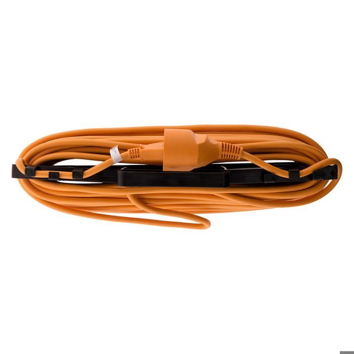 Cavo di prolunga da giardino 2x1,5 mm² 25 m - Arancione - Zenitech