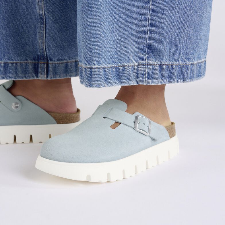 Boston Chunky Pelle scamosciata - Baby Blue Baby Blue