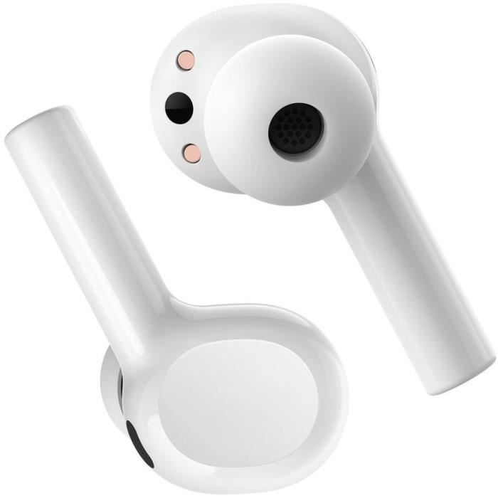 BELKIN SOUNDFORM™ Freedom – Kabellose Ohrhörer mit kabellosem Ladecase – Umgebungsgeräuschunterdrückung – Weiß