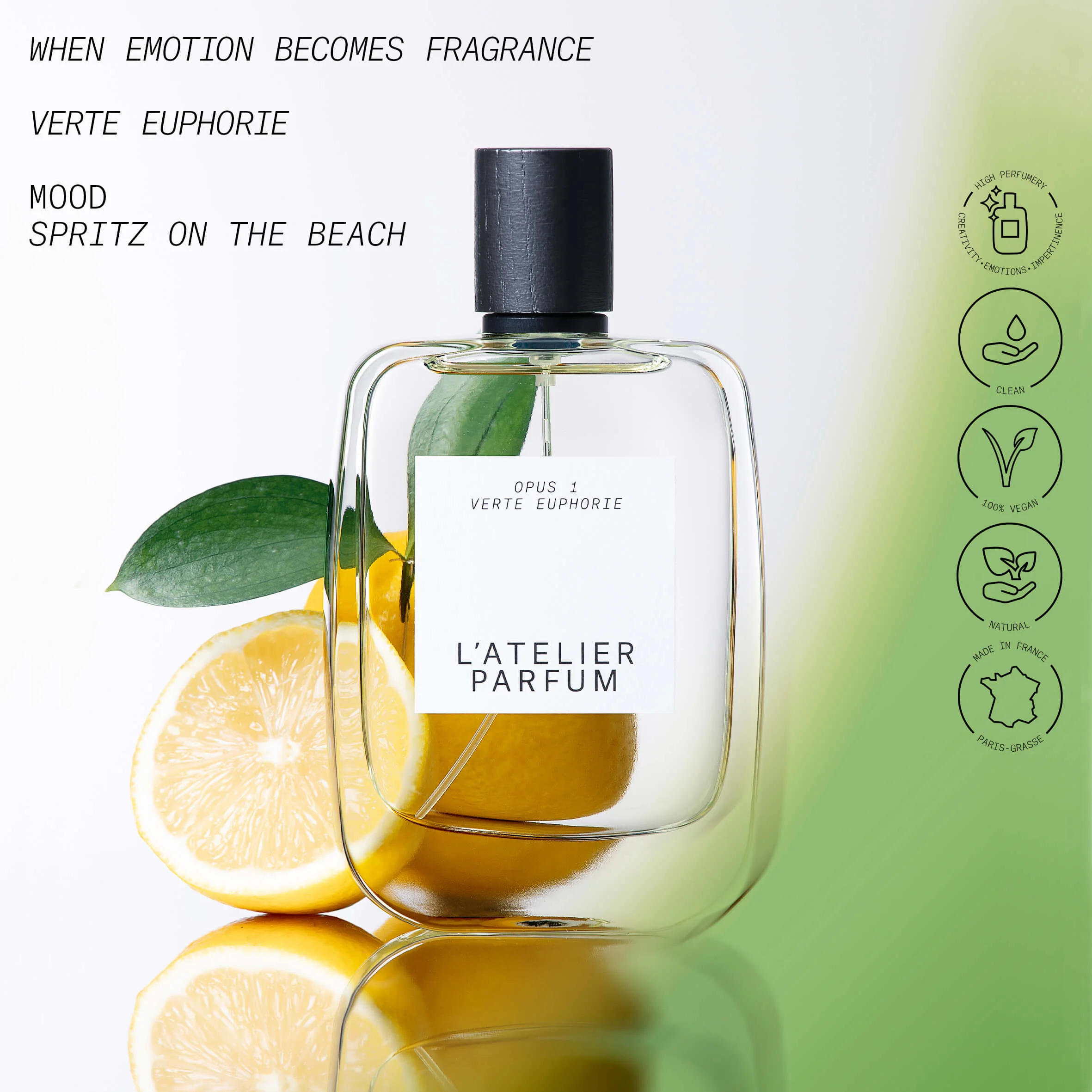 Opus 1 - Le Jardin Secret Verte Euphorie - Eau de Parfum, Eau de Parfum Unisex