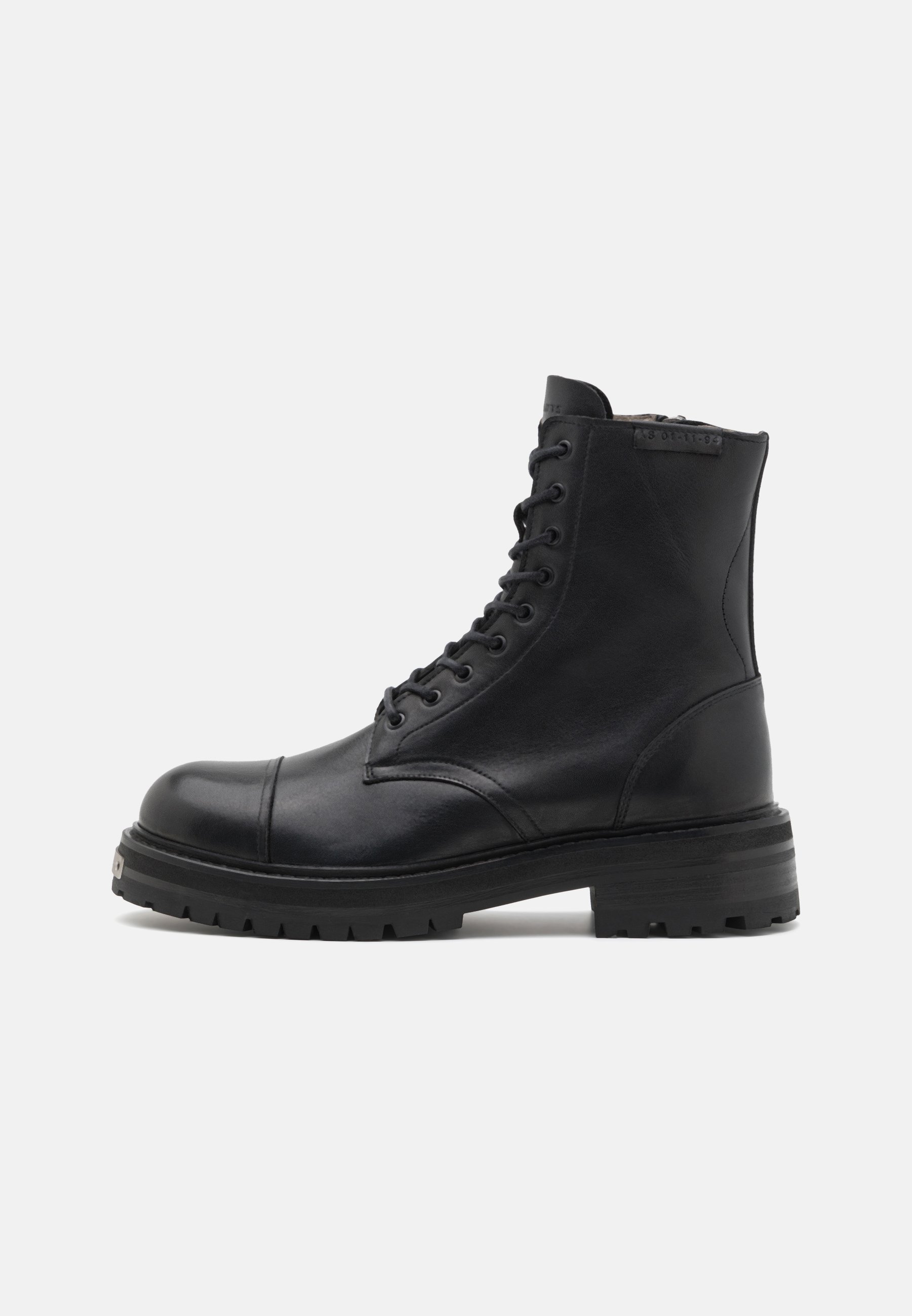 Bottines à lacets AllSaints HANK - noires