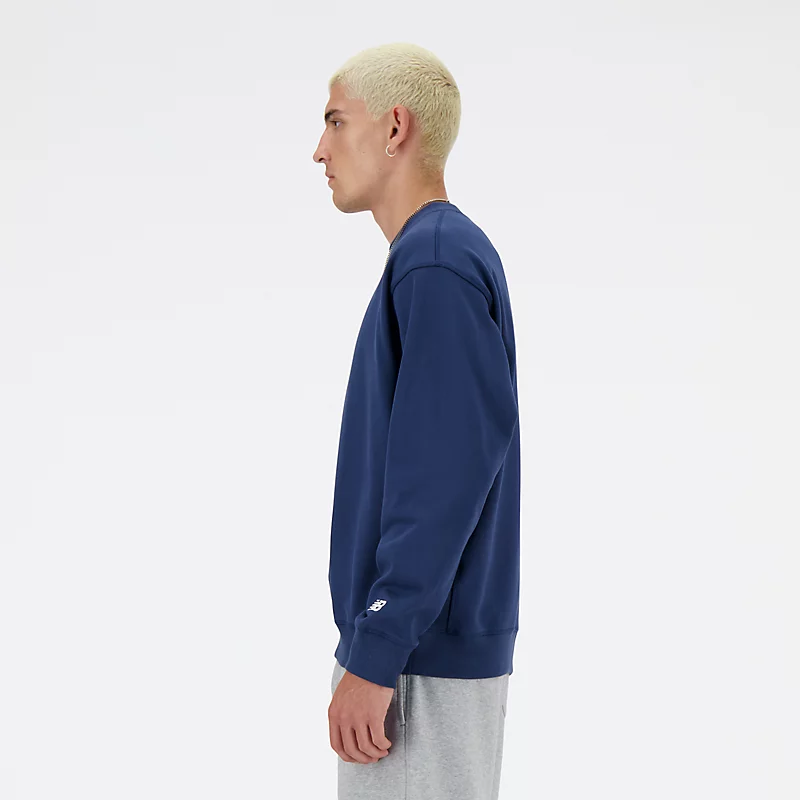 Ανδρικό αθλητικό φούτερ σε σπορ στυλ - NB NAVY