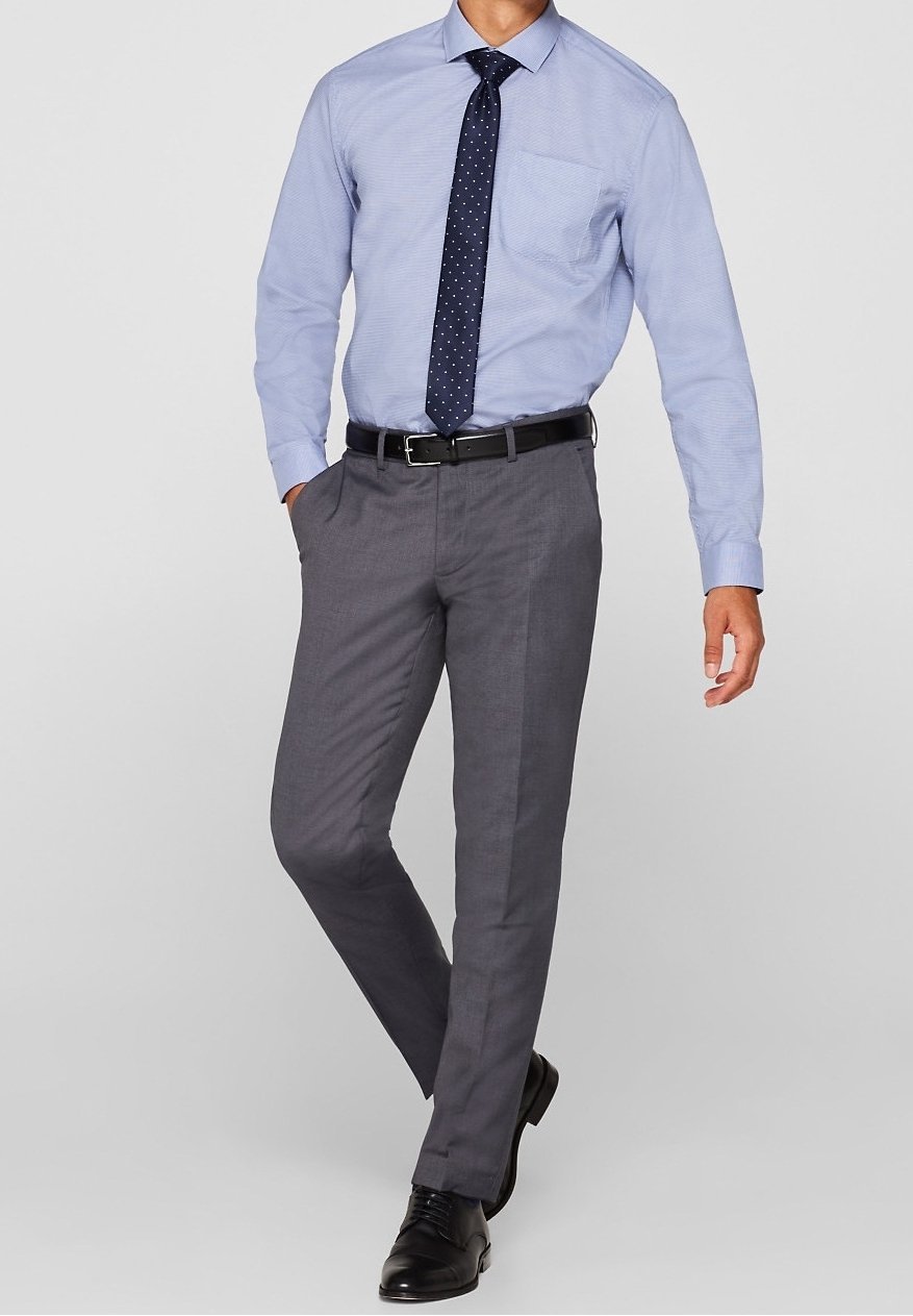 Esprit Collection pakbroek - grijs