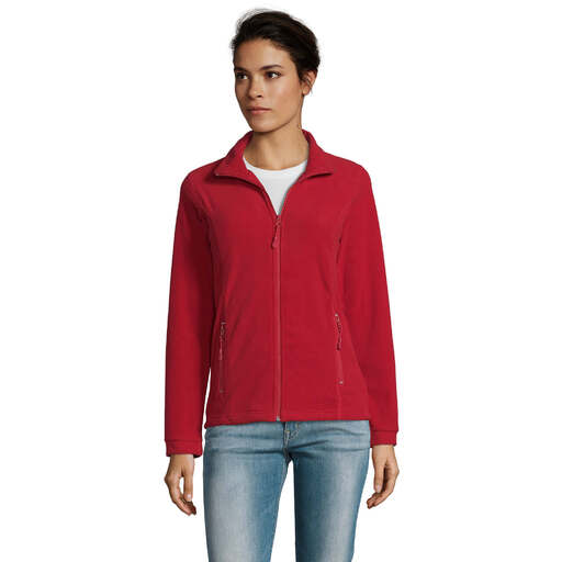 Chaqueta Micro Polar Nova De Mujer Con Cremallera