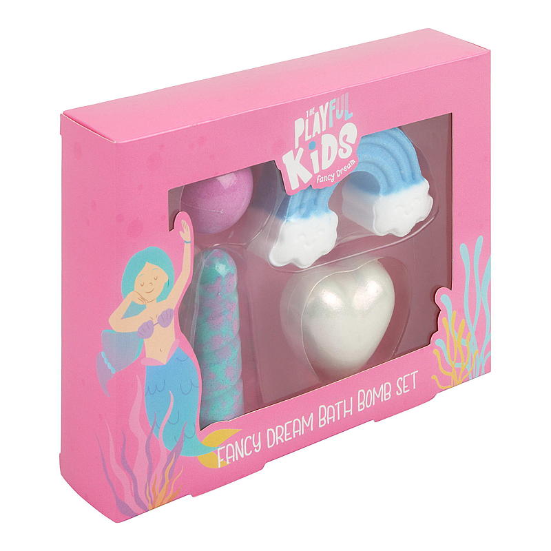 Bombes de bain en coffret cadeau Licorne