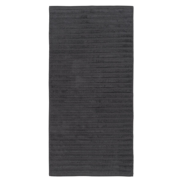 Håndkle høyt/lavt, 2 x 2-delt sett, antrasitt
