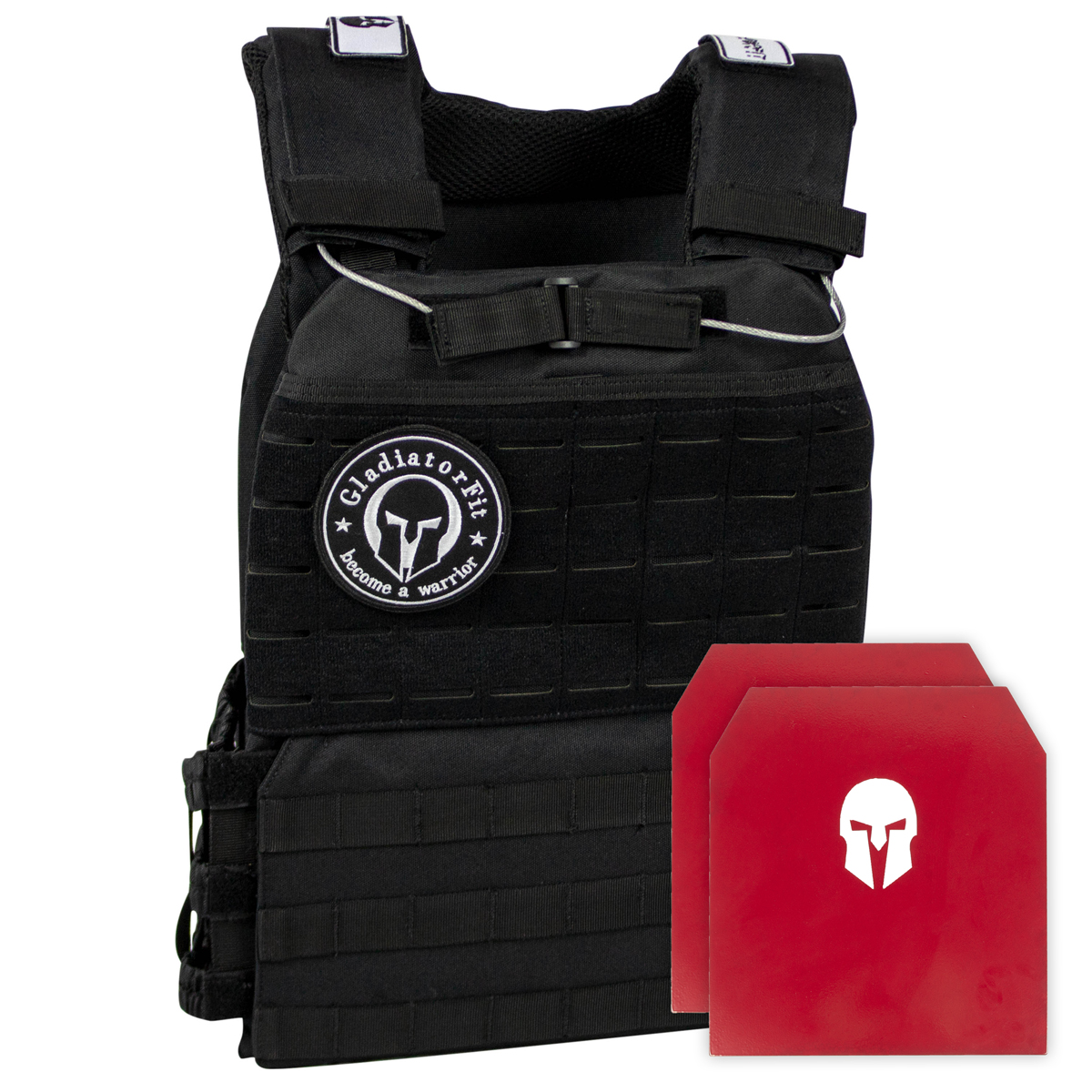  Verstelbaar nylon verzwaard vest 6,5 kg