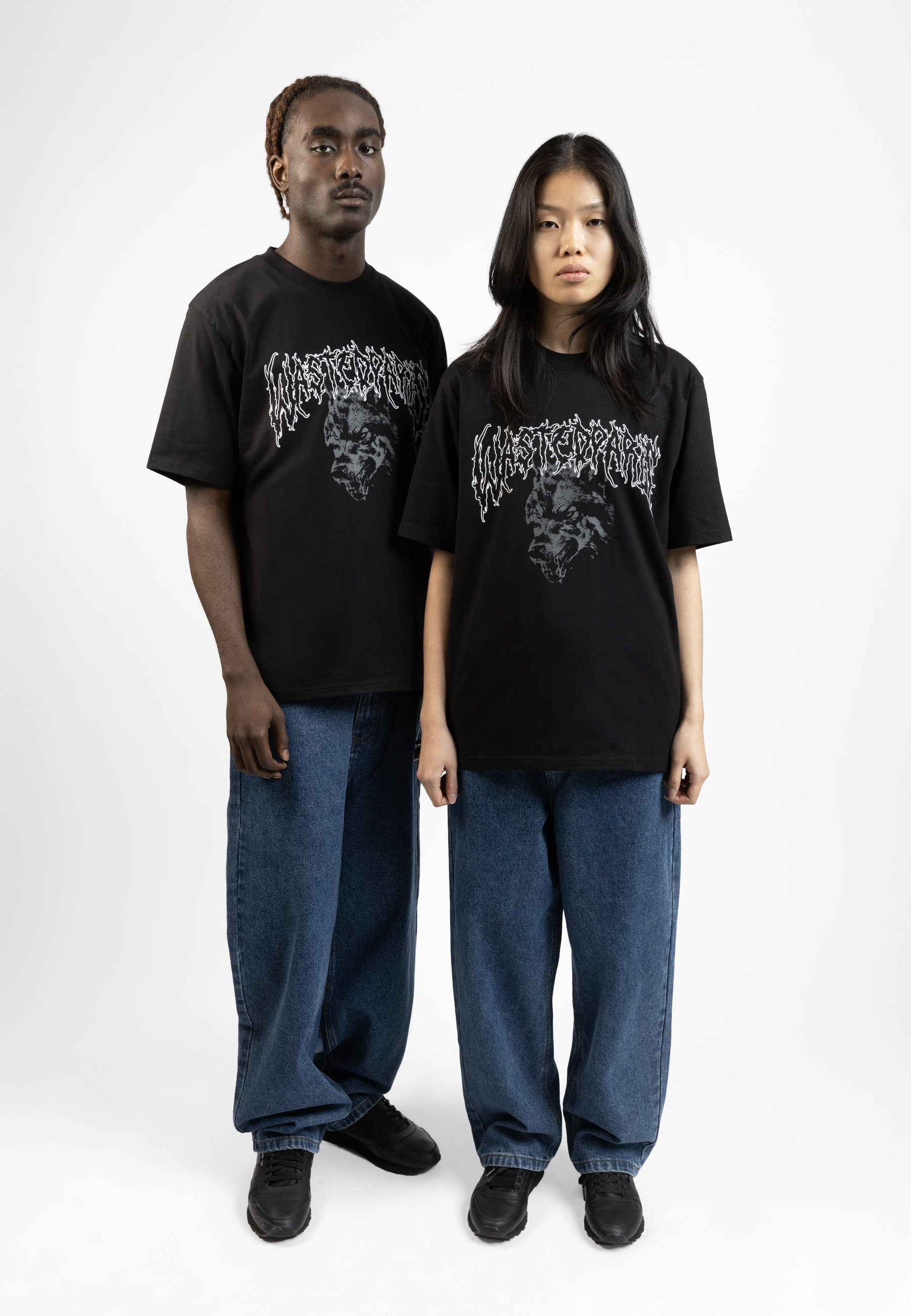 Wasted Paris UNISEX - T-shirt met print - zwart