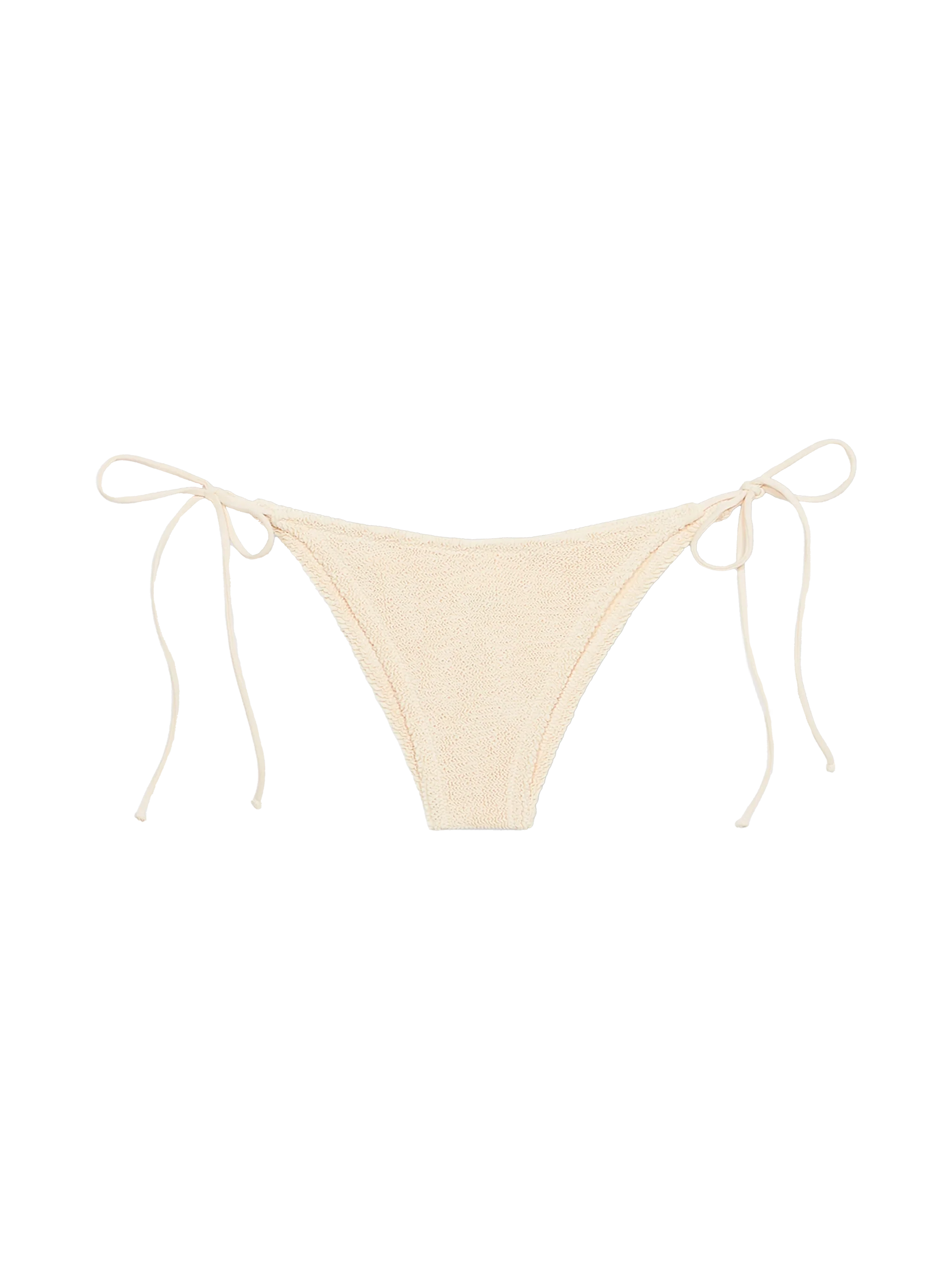 Braguita de baño clásica beige arrugada para mujer de Marielle