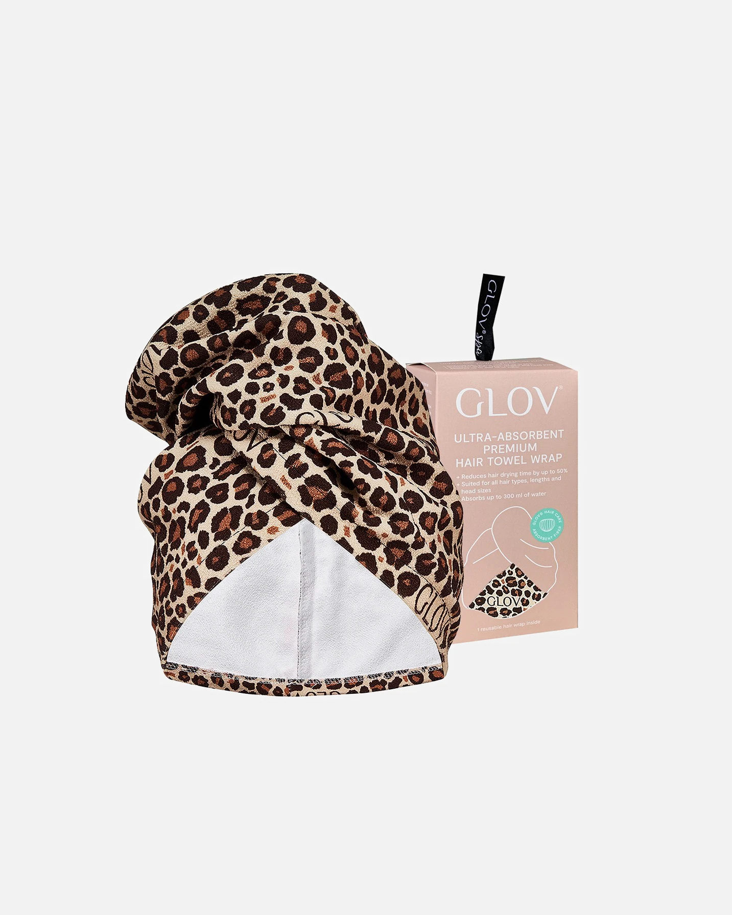 GLOV Hair Wrap cheetah