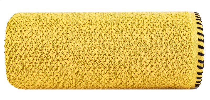 Ręcznik 70x140 Mabel musztardowy frotte 500 g/m2