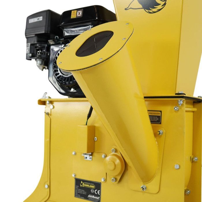 Broyeur de végétaux thermique GARLAND CHIPPER 790QG-V23 - L: 140 cm - l: 760 mm - Jaune